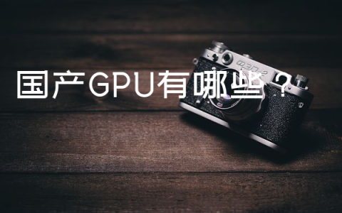 国产GPU有哪些？